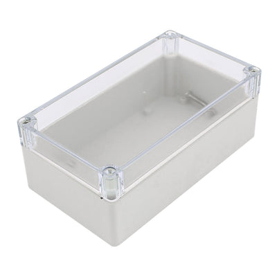 Harfington 158mm x 90mm x 60mm Clear Cover Dustproof IP65 Enclosure Case DIY Junction Box
