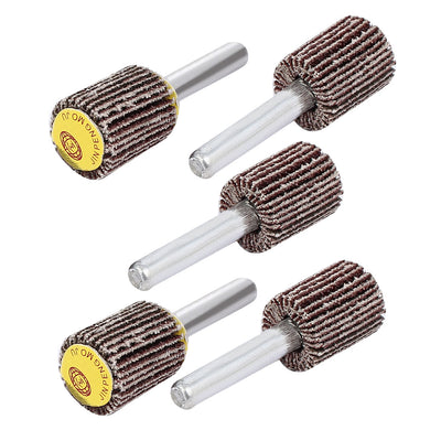 Harfington 15mmx50mm Polishing Grinding Abrasive Flap Wheels 5pcs