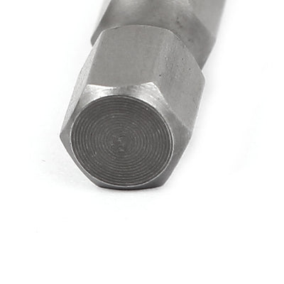 Harfington 1/4" Hex Shank T6 Magnetic S2 Torx Screwdriver Bits 50mm Long Gray 10pcs