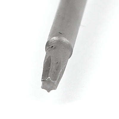 Harfington 1/4" Hex Shank T6 Magnetic S2 Torx Screwdriver Bits 50mm Long Gray 10pcs