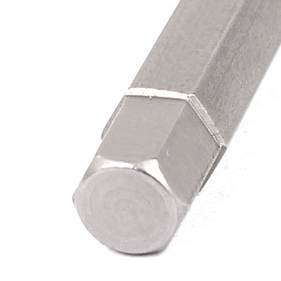 Harfington 1/4 Inch Shank 75mm Long H6.0 Magnetic Hex Hexagon Screwdriver Bits 10pcs