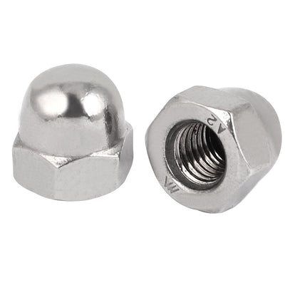 Harfington M10 Thread Dia Dome Head 316 Stainless Steel Cap Acorn Hex Nuts 10pcs