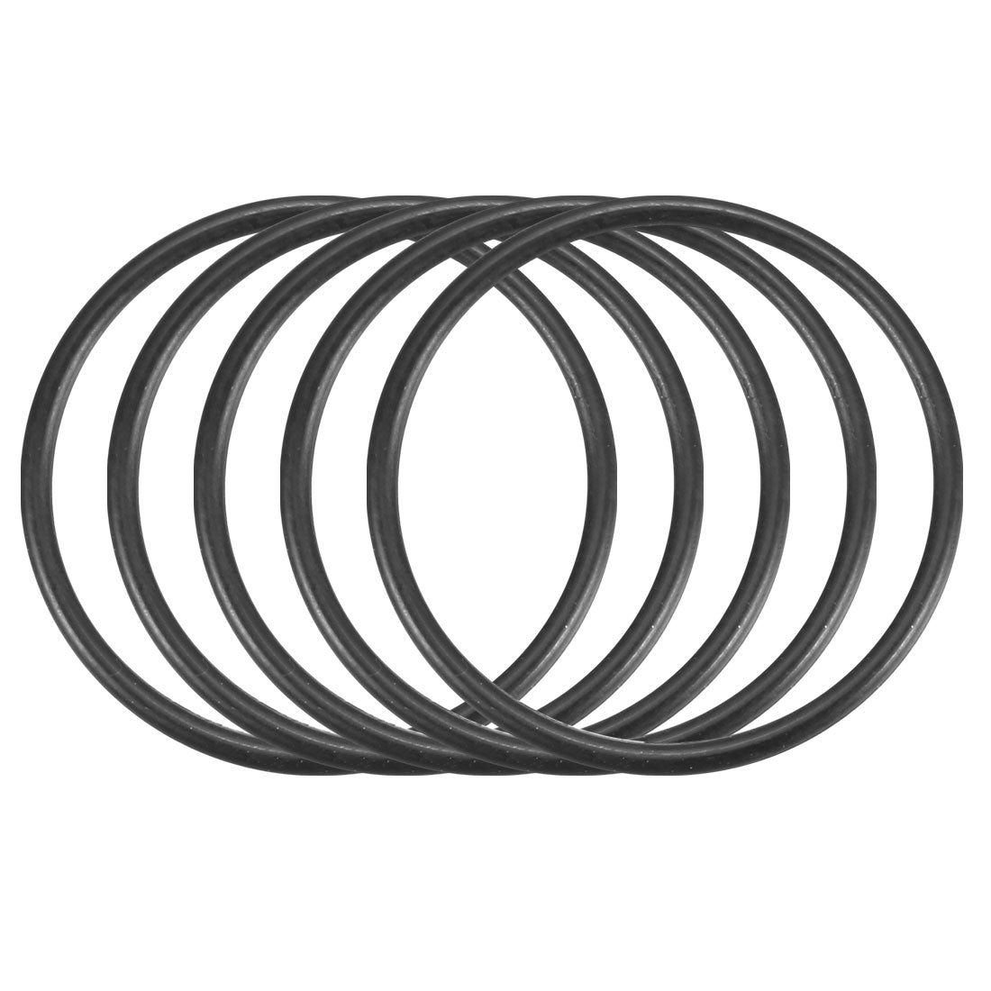 Harfington Nitrile Rubber O-Rings Metric Buna-N Sealing Gasket 100Pcs