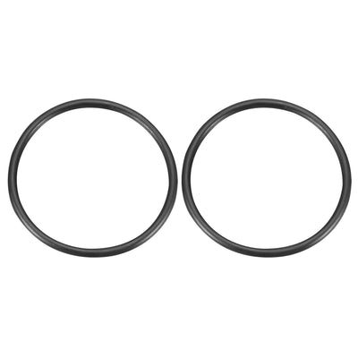 Harfington Nitrile Rubber O-Rings Metric Buna-N Sealing Gasket Pack of 2