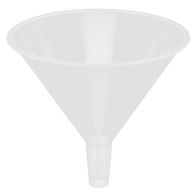 Harfington 150mm 6" Mouth Dia Laboratory  White Plastic Filter Funnel For Examining