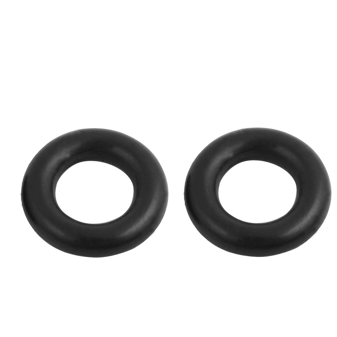 Harfington 14 Pcs 15mm x 8mm x 3.5mm Mechanical Black NBR O Rings Oil Seal Washers