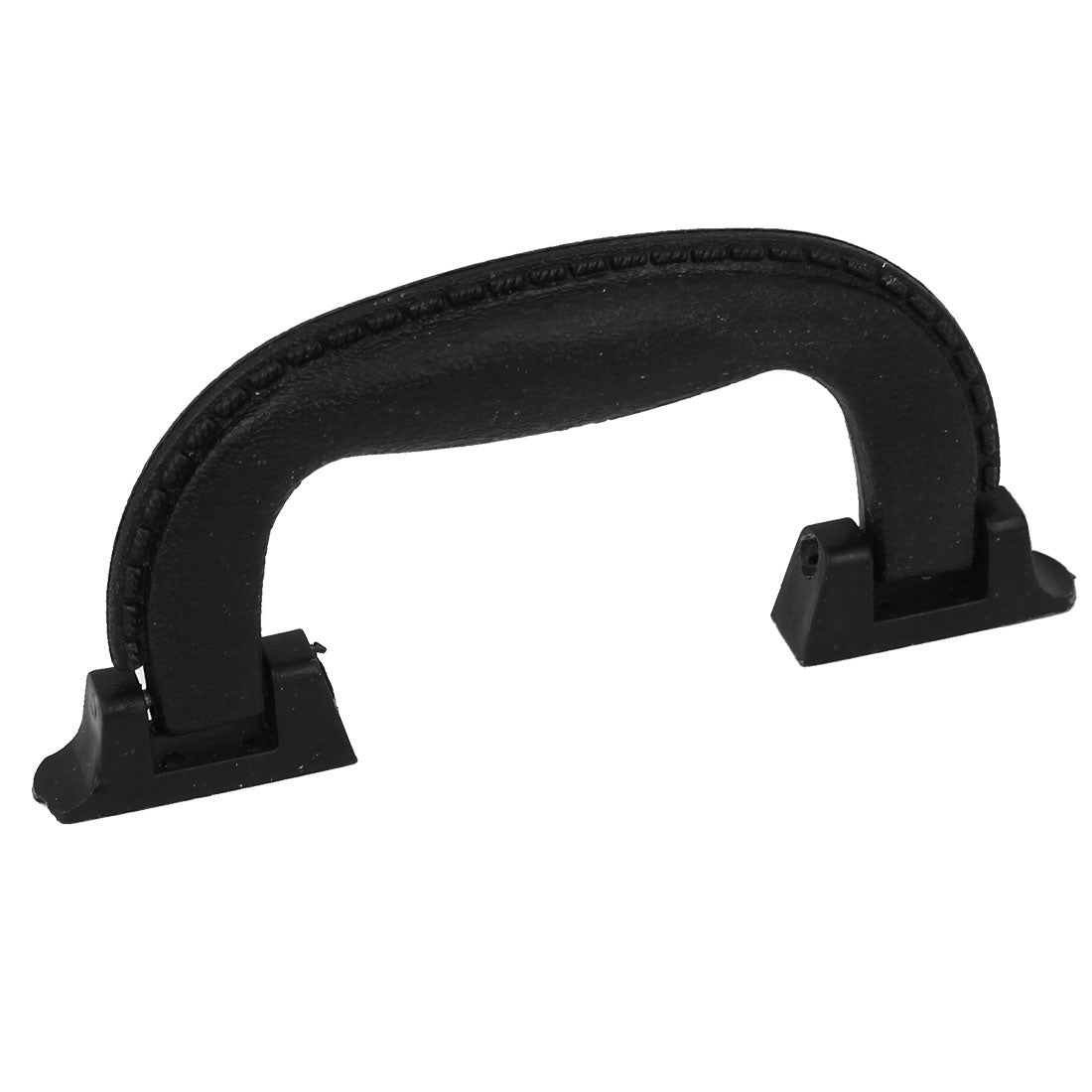 Harfington 140mm Long Plastic Luggage Part Suitcase Side Carrying Pull Handle Black 2pcs