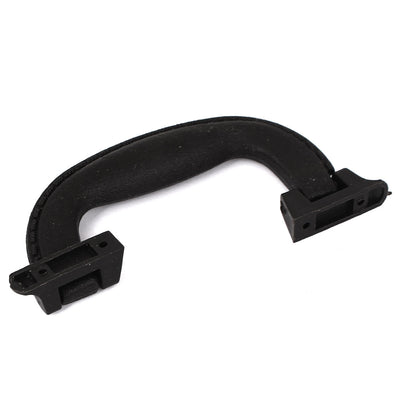 Harfington 140mm Long Plastic Luggage Part Suitcase Side Carrying Pull Handle Black 4pcs