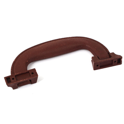 Harfington 145mm Long Plastic Luggage Part Suitcase Side Carrying Pull Handle Brown 4pcs