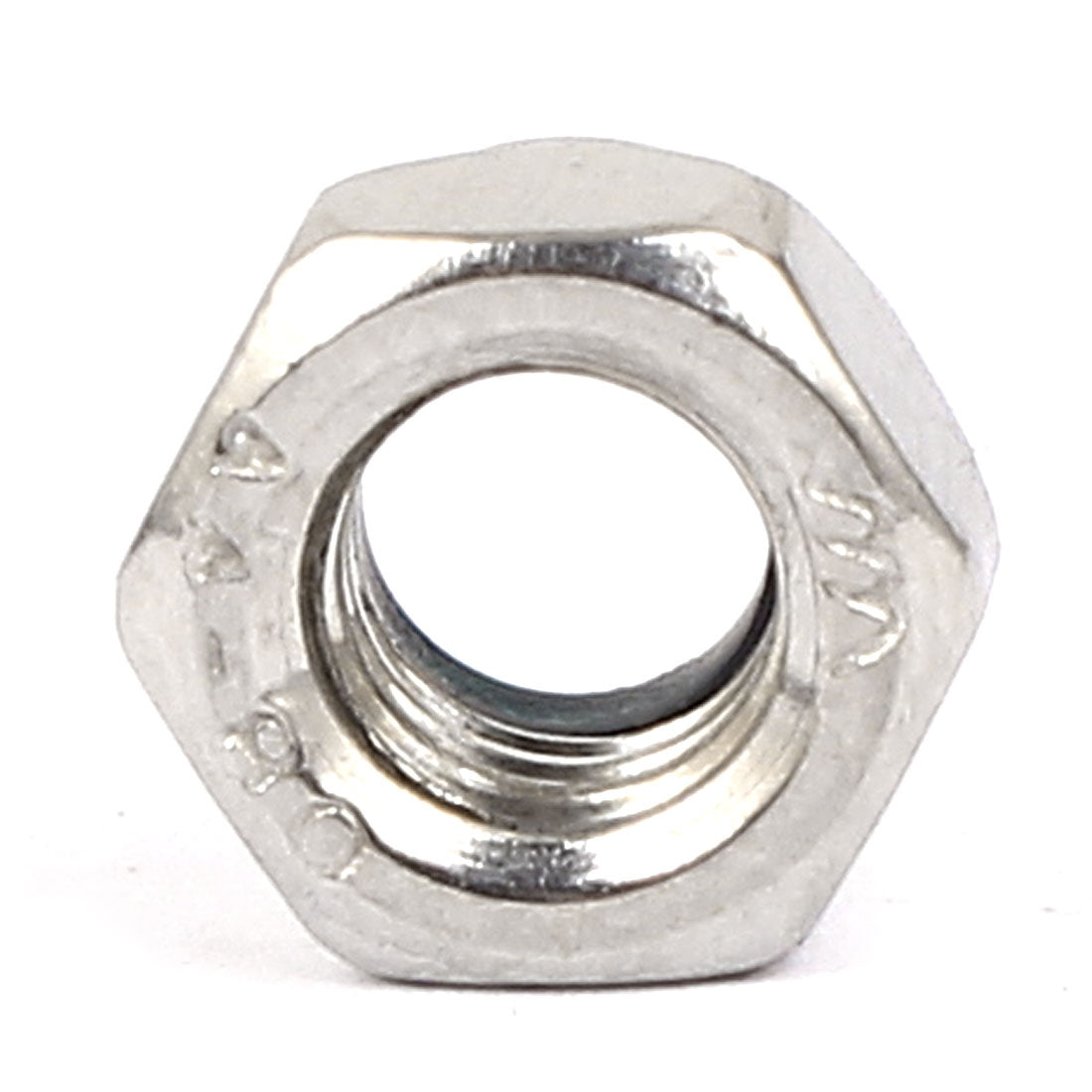 Harfington M5 316 Stainless Steel Nylock Self-Locking Nylon Insert Hex Lock Nuts 100pcs