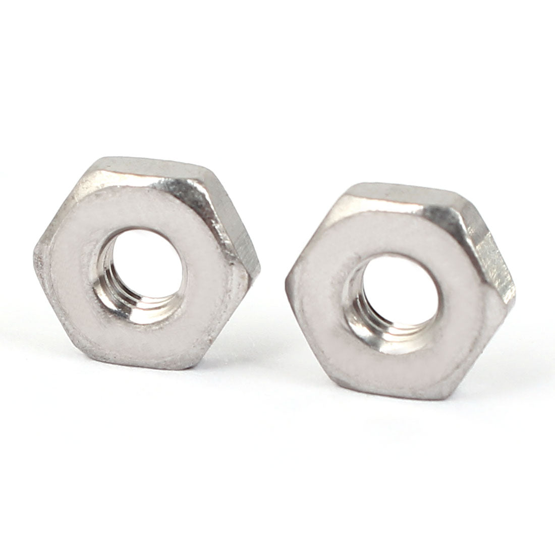 Harfington 8#-32 304 Stainless Steel Hex Nut Fastener 20pcs for Screw Bolt