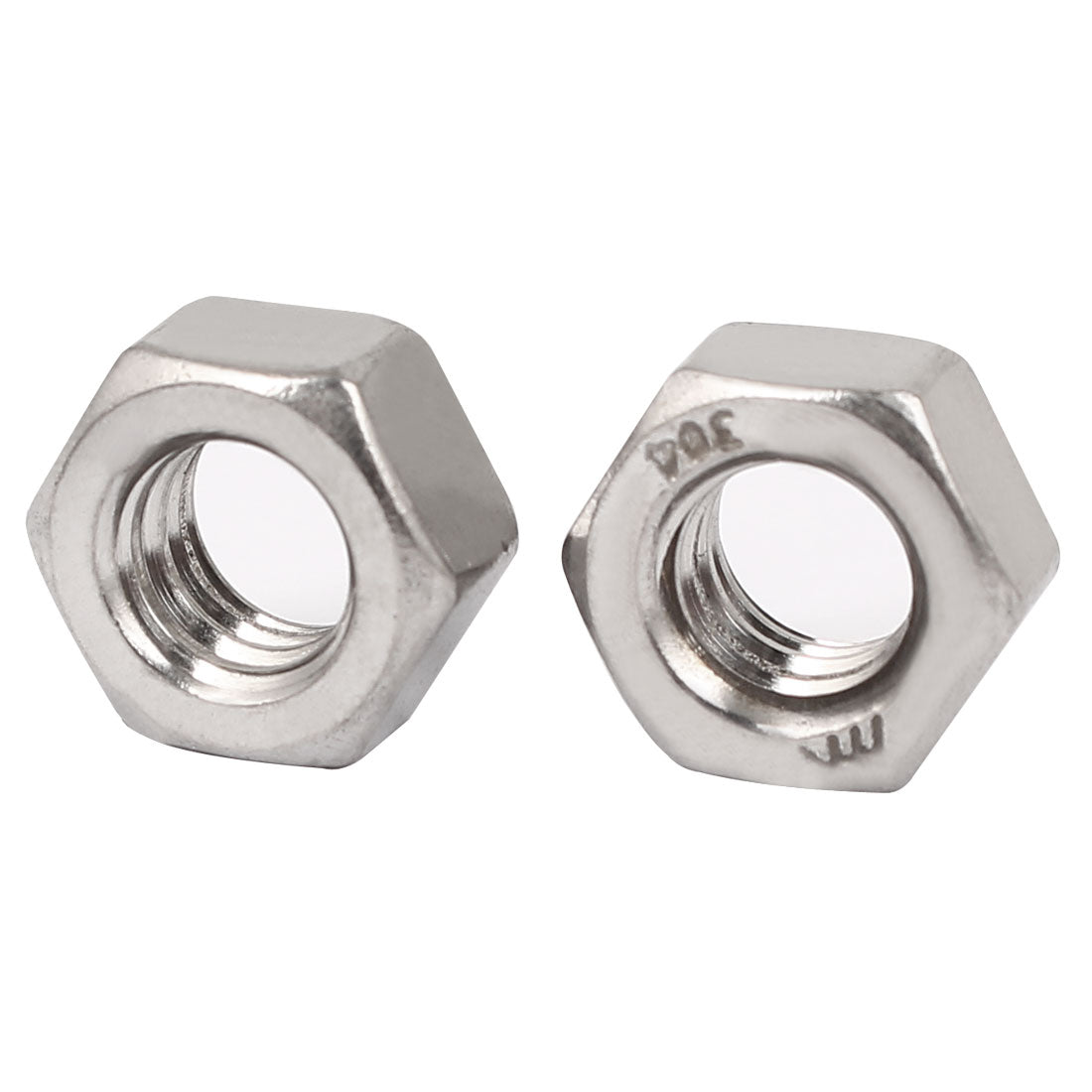 Harfington Hex Nuts, 5/16-18 UNC 304 Stainless Steel Thread Hexagon Nut 20pcs