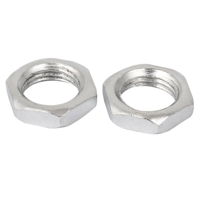 Harfington M10x1x4mm Zinc Plated Hex Nuts Fastener 50pcs for Screws Bolts