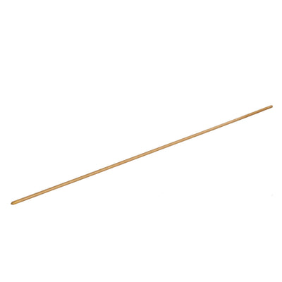 Harfington M5 x 500mm Male Threaded 0.8mm Pitch Full Thread Brass Rod Bar Fastener Gold Tone