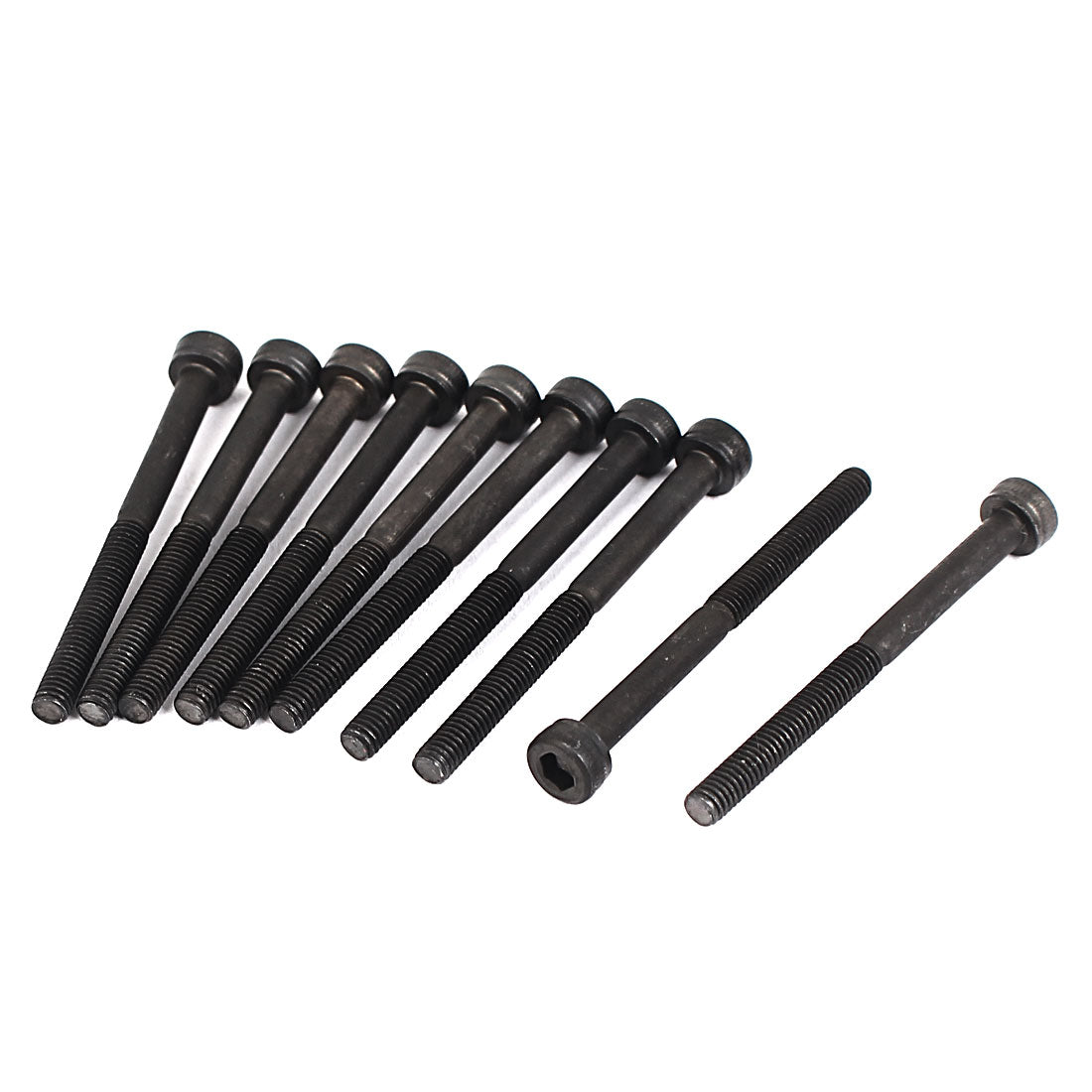 Harfington M3 x 35mm Alloy Steel Hex Socket Cap Head Screws Fasteners Bolts 10pcs