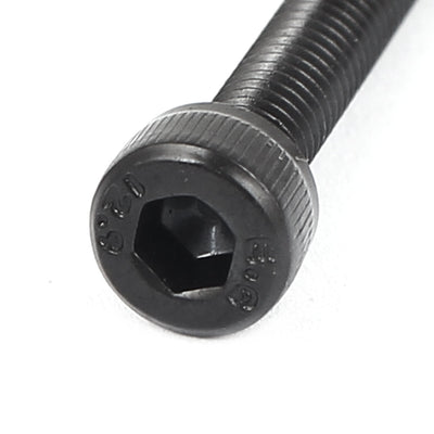 Harfington M4 Alloy Steel Hex Drive Fully Threaded Socket Cap Screws Bolts 10PCS