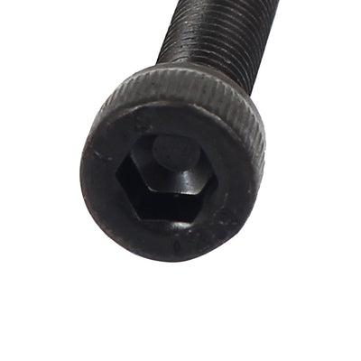 Harfington M5x25mm 12.9 Alloy Steel Bolts 4mm Hex Key Socket Head Cap Screws 10 Pcs