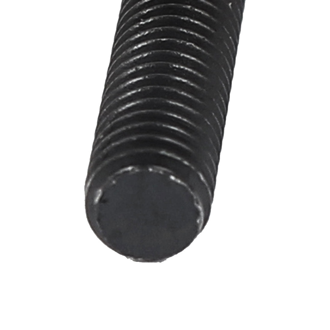 Harfington 10 Pcs M6 x 55mm 25mm Long Partially Threaded Cap Point Hex Socket Screws Bolts