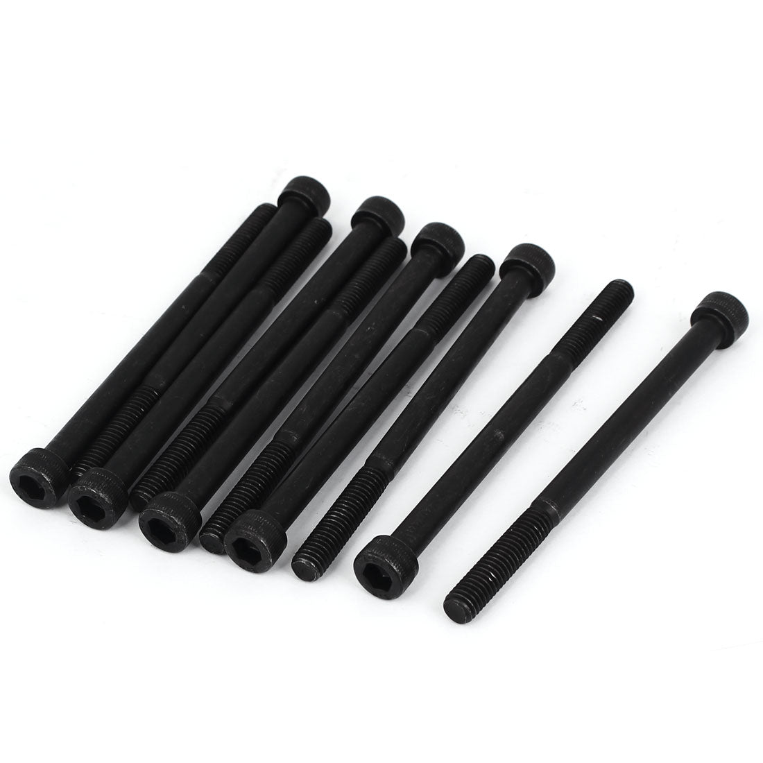 Harfington 10 Pcs M6 x 85mm 12.9 Alloy Steel Cap Head Hex Socket Screws Fasteners