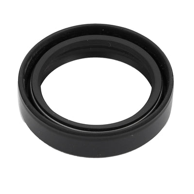 Harfington Oil Axle Seals, Nitrile Butadiene Rubber Black Pack of 1