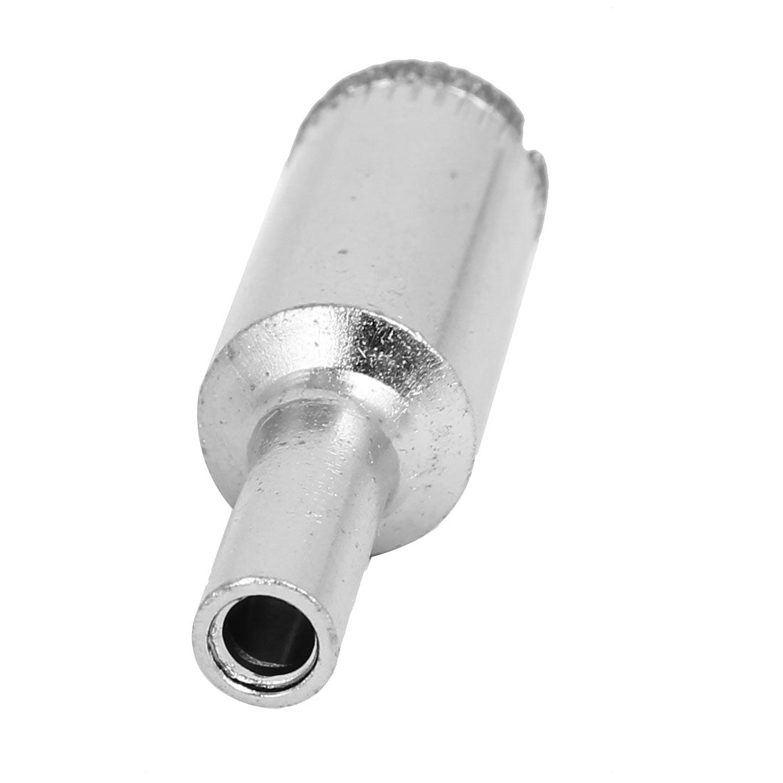 Harfington 14mm Cutting Diameter Diamond Coated Round Shank Glass Hole Saw Drill Bit 2pcs