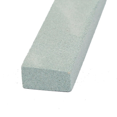 Harfington 150mm x 12mm x 6mm 240 Grit Rectangular Oil Stone Sharpeners Green 2 Pcs