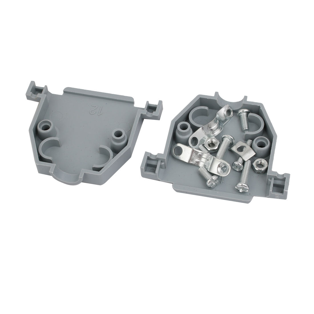 Harfington 13pcs Hood Cover Cap Protector Case for RS232 D-SUB DB15 15P Female Connector