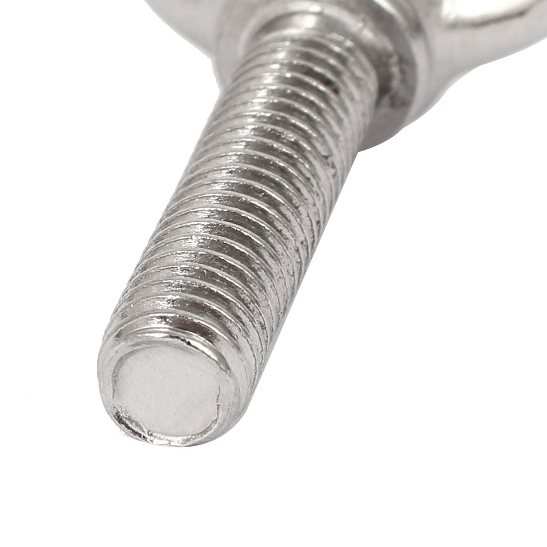Harfington M8 x 30mm Thread 304 Stainless Steel Wing Screw Bolts Hardware Silver Tone 4 Pcs
