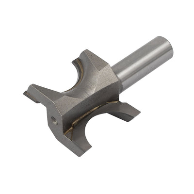 Harfington 1/2-inch Straight Shank 1-inch Bead Dia Bull Nose Half Round Grooving Router Bit