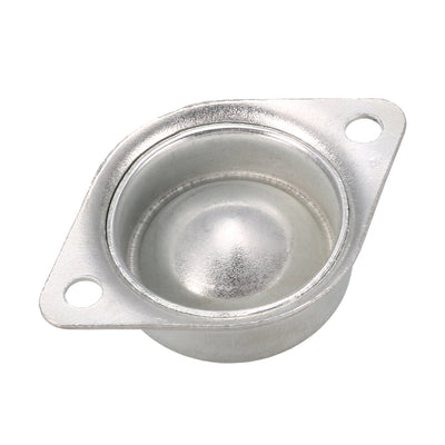 Harfington 14mm Dia Ball Transfer Bearing Unit Casters Universal Wheel Silver Tone 2pcs