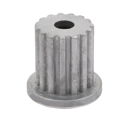 Harfington 13mm Knurled Hole Dia 15 Teeth Pulsator Core for LG Washing Machine Silver Tone