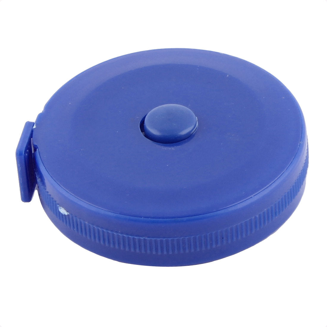 Harfington 150cm 60 Inch Blue Plastic Shell Press Button Retractable Tape Measurement Tool