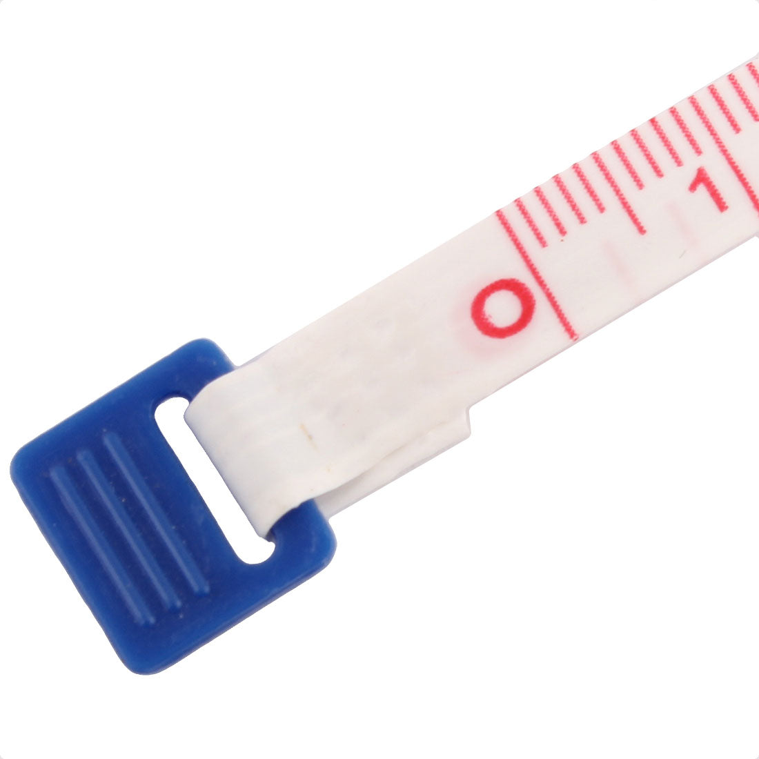 Harfington 150cm 60 Inch Blue Plastic Shell Press Button Retractable Tape Measurement Tool