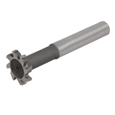 Harfington 25mm Cutting Dia 4mm Cutting Depth 8 Flutes Straight Shank T Slot End Mill