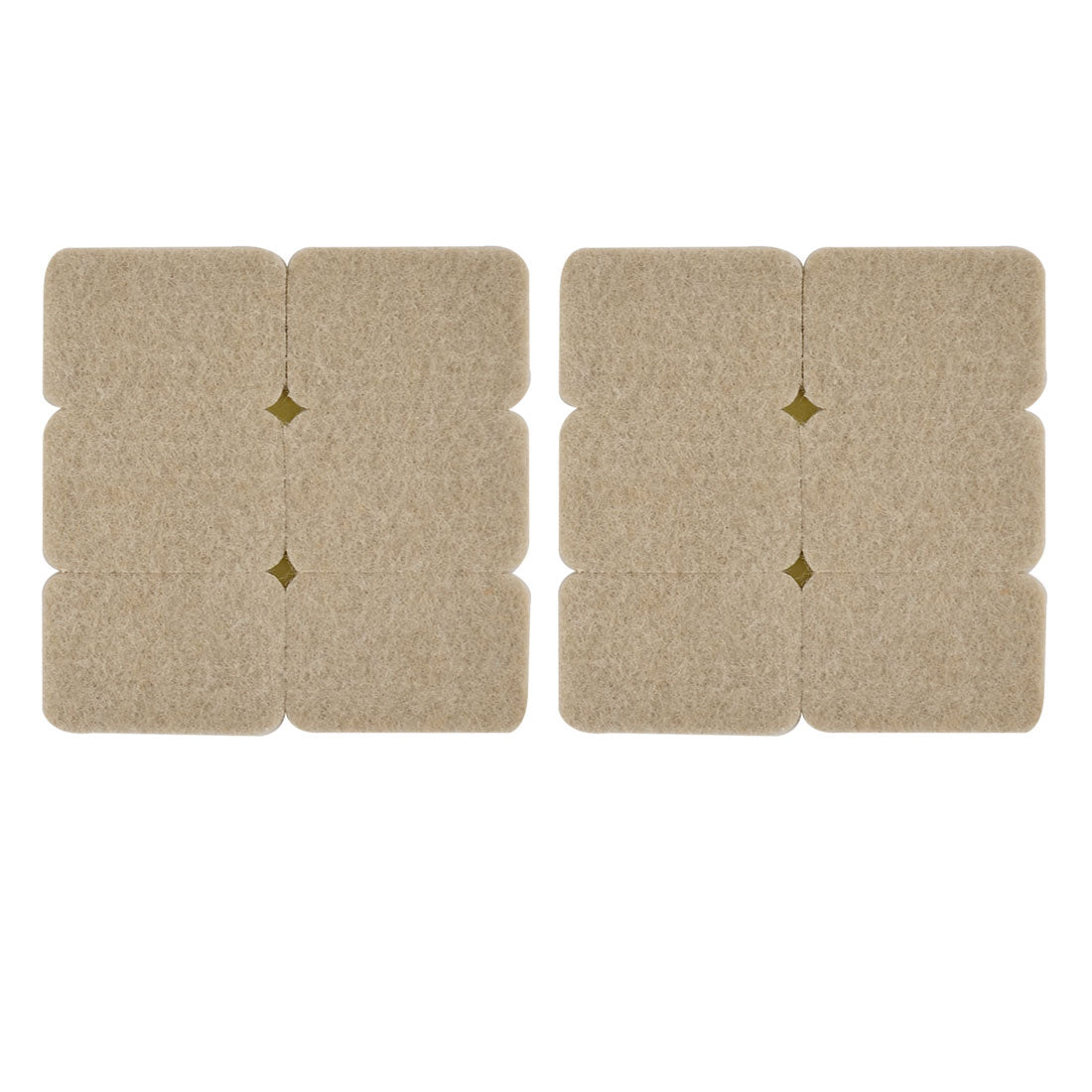 uxcell Uxcell Home Office Foam Nonslip Self Adhesive Table Furniture Chair Foot Protection Pads 12pcs