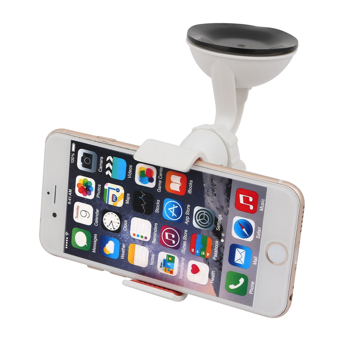 Harfington Plastic Adjustable Windshield Dashboard Suction Cup Cellphone Mount Holder