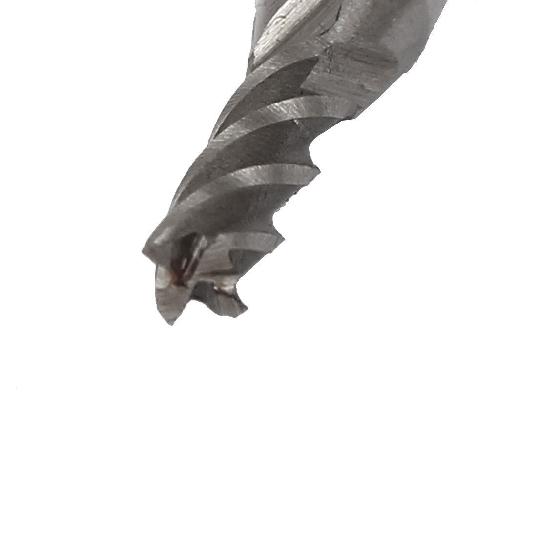 Harfington 5/32" x 1/4" HSS-AL CNC 4 Flutes Cylindrical Spiral Router Bit End Mill Cutter