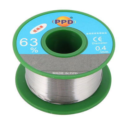 Harfington 0.4 mm Dia 63/37 Tin Lead Welding Soldering Solder Wire Rosin Core Reel