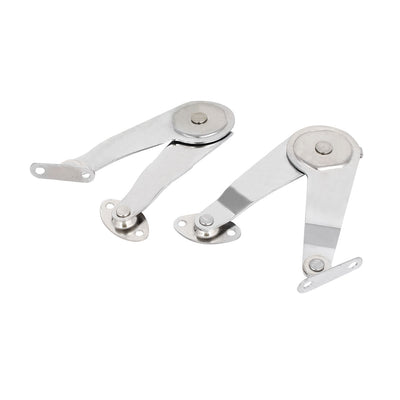 Harfington 135mmx33mmx1mm Lid Lift Up Support Hinges Stay Holder 2pcs for Furniture Door