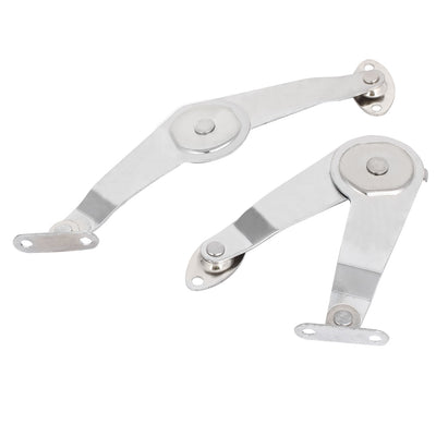 Harfington 135mmx33mmx1mm Lid Lift Up Support Hinges Stay Holder 2pcs for Furniture Door
