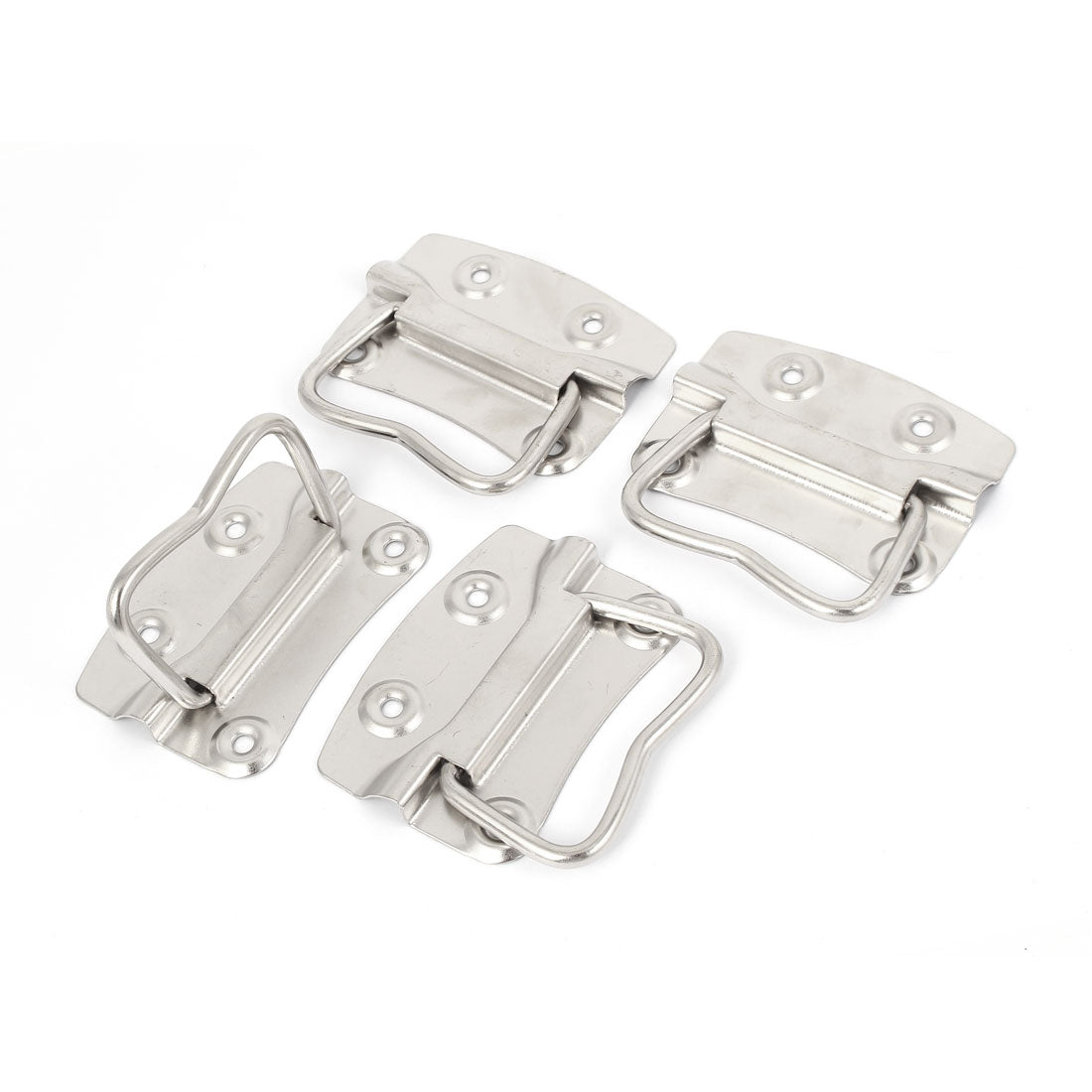 uxcell Uxcell Household Storage Box Tool Chest Metal Puller Handle 80mm Length 4pcs