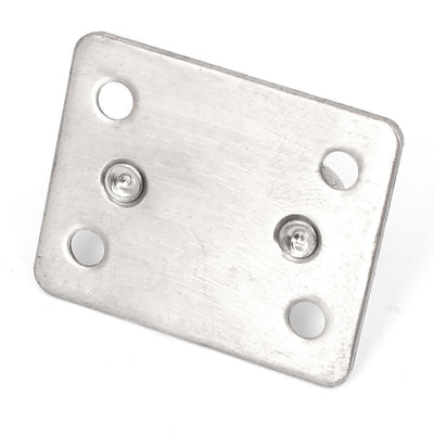 Harfington 46mmx37mmx30mm Metal U Shaped Fan Light Fixture Ceiling Mounted Hook 4pcs