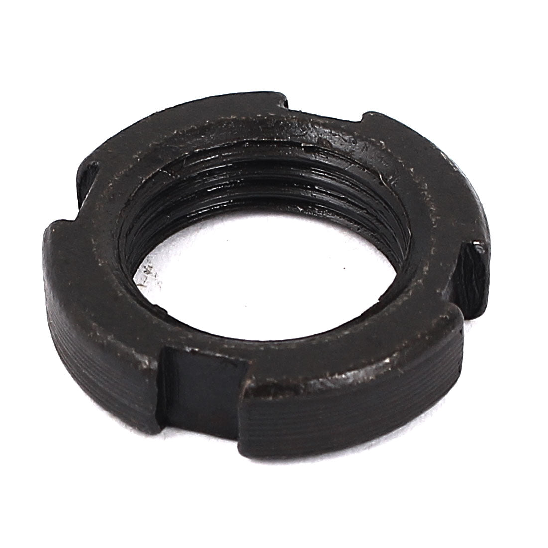 Harfington 4pcs M18 x 1.5mm Pitch Slotted Round Nuts DIN 1084 for Hook Spanners