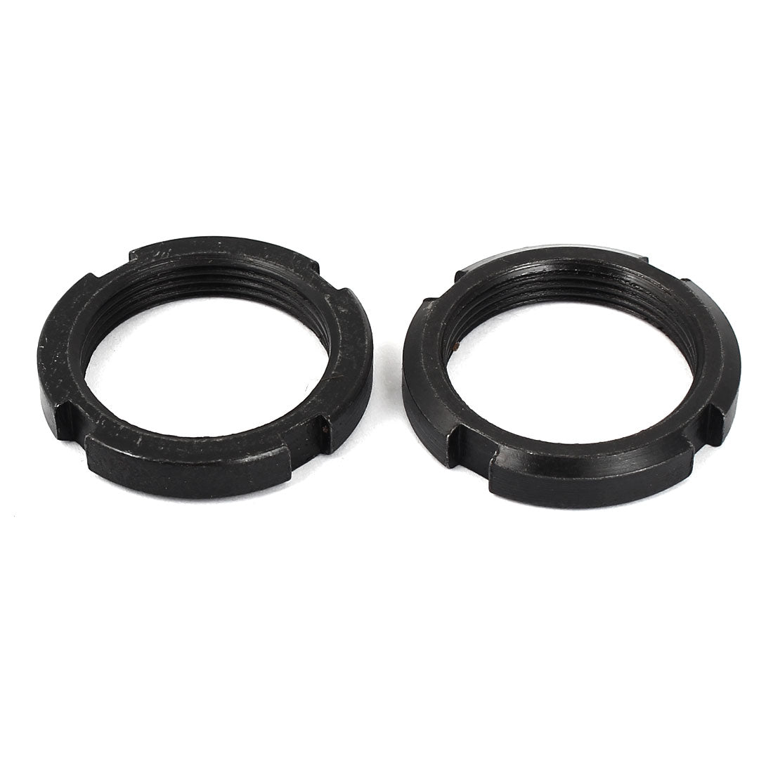 Harfington 4 Pcs M33 x 1.5mm Pitch Slotted Round Nuts GB812 for Hook Spanners