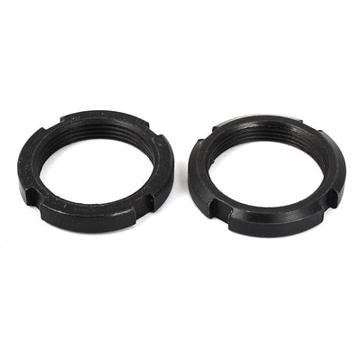 Harfington 4 Pcs M33 x 1.5mm Pitch Slotted Round Nuts GB812 for Hook Spanners