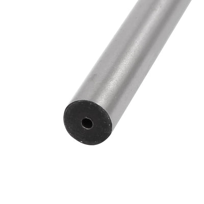 Harfington R4x8mm Double Flutes Ballnose End Mill Bit Cutting Tool Silver Tone