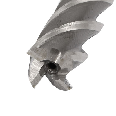 Harfington 18 mm Schnittdurchmesser, 105 mm lang, HSS-Schaftfräser mit 4 Schneiden und geradem Schaft