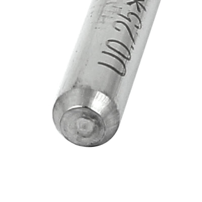 Harfington 0.25mm x 4.5mm Carbide PCB Jewelry CNC Engraving Micro Drill Bits 6 Pcs