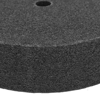 Harfington 12P 180 Grit 200mm Dia 50mm Thickness Nylon Fiber Polishing Wheel Buffing Disc