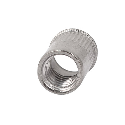 Harfington M10 Stainless Steel Flat Head Rivet Nut Insert  30pcs